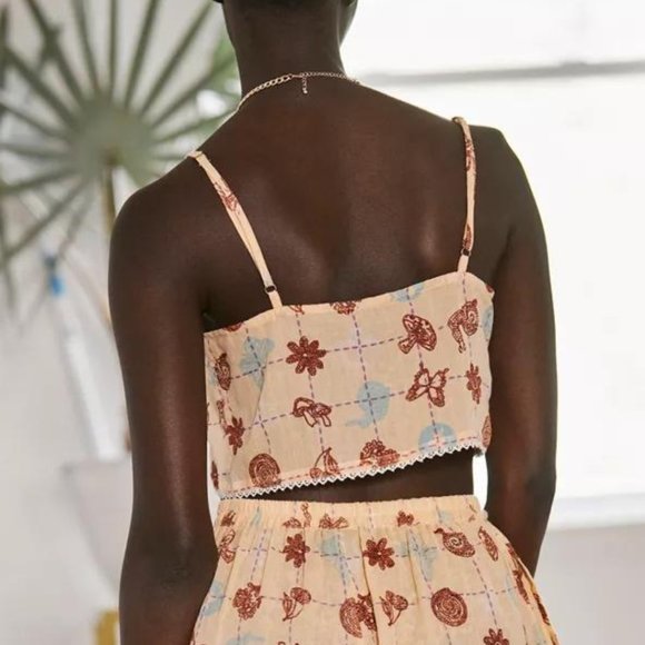 Urban Outfitters Out from Under Tilda Cropped Lounge Cami NWT - Picture 2 of 9